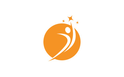 Health people human character success team group community logo v35
