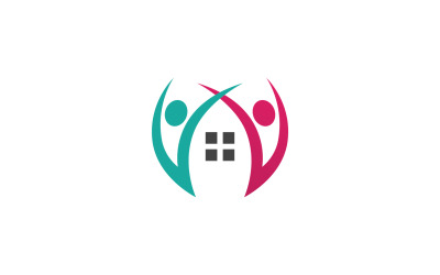Health people human character success team group community logo v39