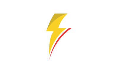 Thunderbolt logo flash bliksem logo v3