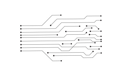 Circuit line board logo v4