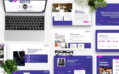 Keito - Corporate Powerpoint-mall