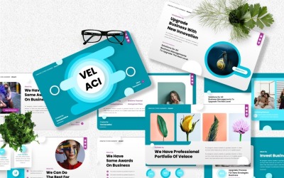 Velace - Corporate Powerpoint-mallar