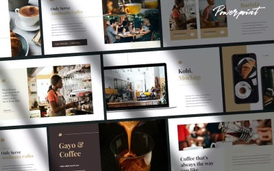 Kohi - Cafe Business Powerpoint Template
