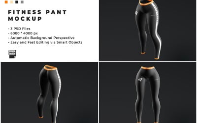 Fitness Pant Mockup Template