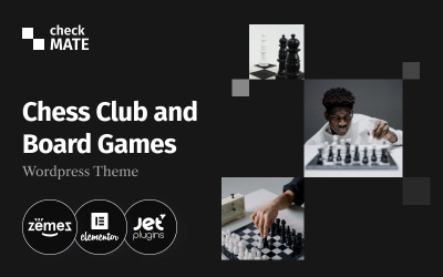 Mat - téma WordPress pro šachový klub a deskové hry