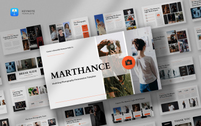 Plantilla de Keynote de fotografía