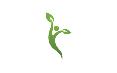 Health human character success people community group logo v12