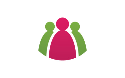 Health human character success people community group logo v16
