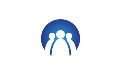 Health human character success people community group logo v34