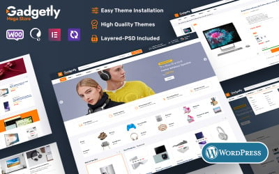 Gadgetly – WooCommerce 商店的电子产品和小工具市场主题
