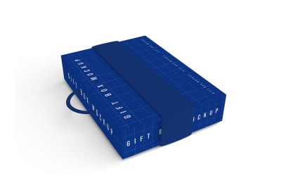 Gift Box PSD Product Mockup