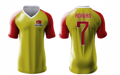 Jersey Front and Back PSD Mockup