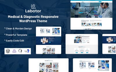 Labotor – WordPress-Theme für medizinische Diagnostik