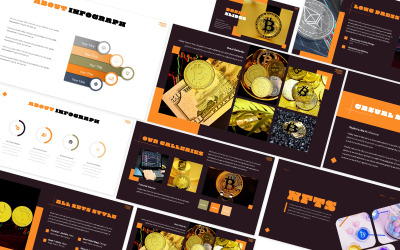 Nfts 加密艺术革命 Powerpoint 模板