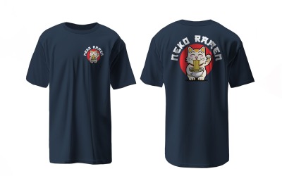 T-Shirt Front and Back PSD Mockup