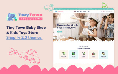 Tiny Town – Baby Shop і Kids Toys Store Теми Shopify 2.0