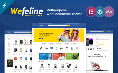 Wefeline Mega Shop és elektronikai WooCommerce téma