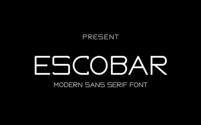 Escobar - 现代 - 无衬线 - 字体