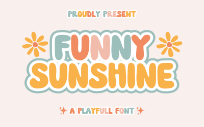 Funny Sunshine - грайливий шрифт