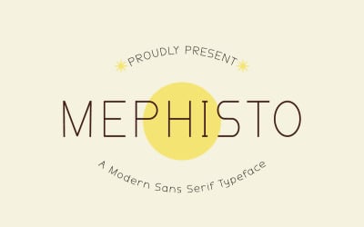 Mephisto - Moden - Display - Sans Serif - Fontes