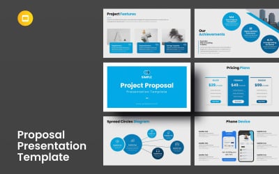 Projektvorschlag Google Slides-Layout