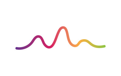 Logotipo del reproductor de música del ecualizador de ondas de sonido v41
