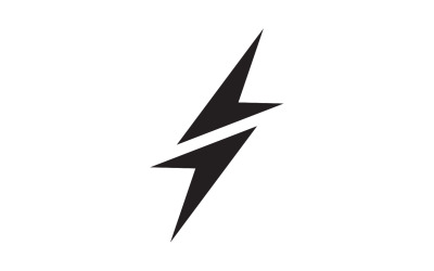 Thunderbolt flash lightning faster logo v15