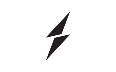Thunderbolt flash lightning faster logo v16