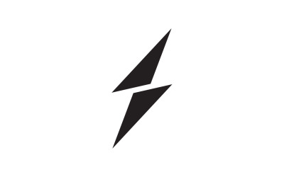 Thunderbolt flash lightning faster logo v16