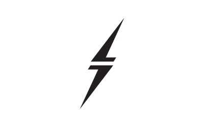 Thunderbolt flash lightning faster logo v19