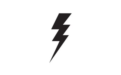 Thunderbolt flash lightning faster logo v46
