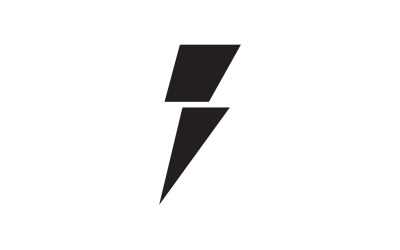 Thunderbolt flash relámpago más rápido logo v71