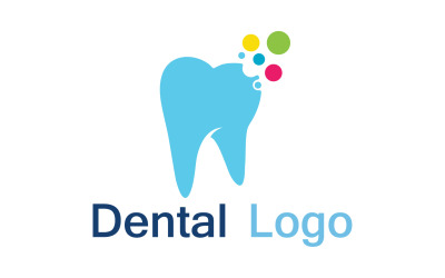 Salute cure odontoiatriche dentis logo vector v2