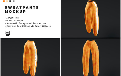 Sweatpants Mockup Template