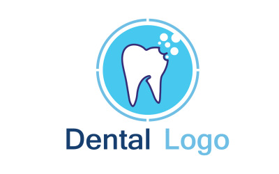 Egészségügyi fogászati ellátás dentis logo vector v20