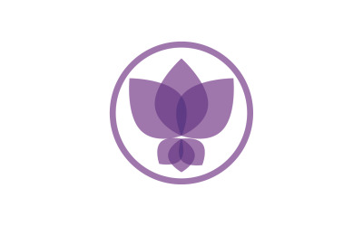 Flower lotus flower beauty logo v2