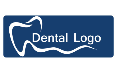 Salud dental cuidado dental logo vector v3