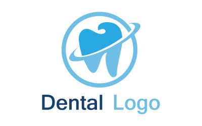 Salud dental cuidado dentis logo vector v24