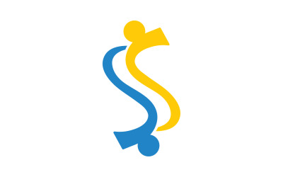 S list ludzie zespół logo wektor v1