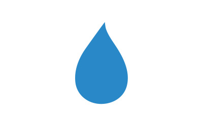 Woda aqua kropla natura logo wektor v5
