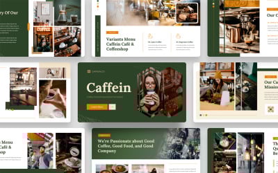 Caffein - Coffeshop Keynote Template