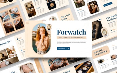 Forwatch - Часы Шаблоны презентаций PowerPoint