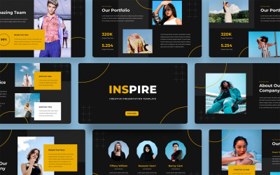 Inspire - 创意主题演讲模板