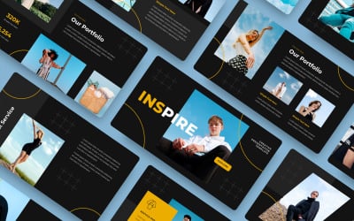 Inspire – Kreatív Google Diasablon