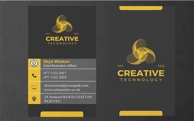Business Card Template for your Business - Visiting Card