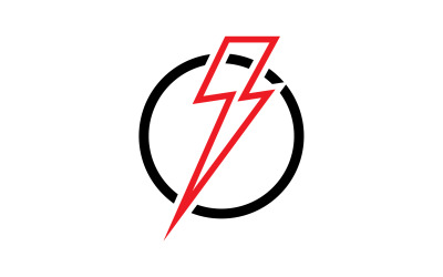 Strom rayo relámpago vector logo v31