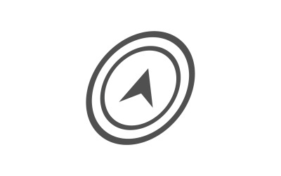 Maps location icon logo share v8