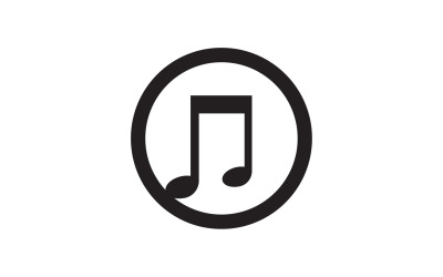 Müzik ses çalar uygulama simgesi logosu v13
