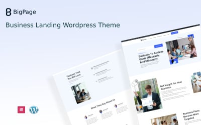 Bigpage – Business Landing Wordpress-Theme