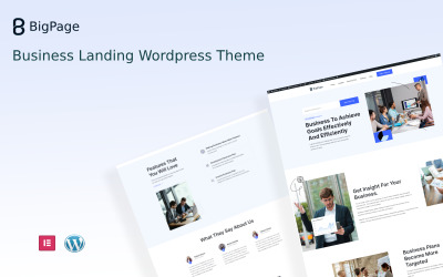 Bigpage - Tema Wordpress Business Landing
